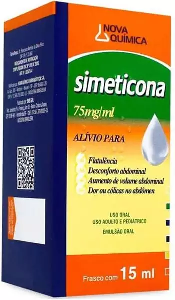 Mostrar detalhes para SIMETICONA 75mg frasco com 15ml Imagem de SIMETICONA 75mg frasco com 15ml